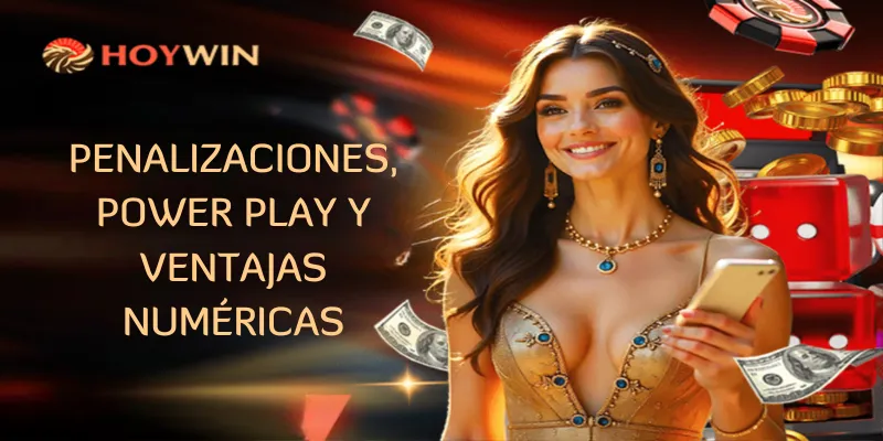 Penalizaciones, power play y ventajas numéricas