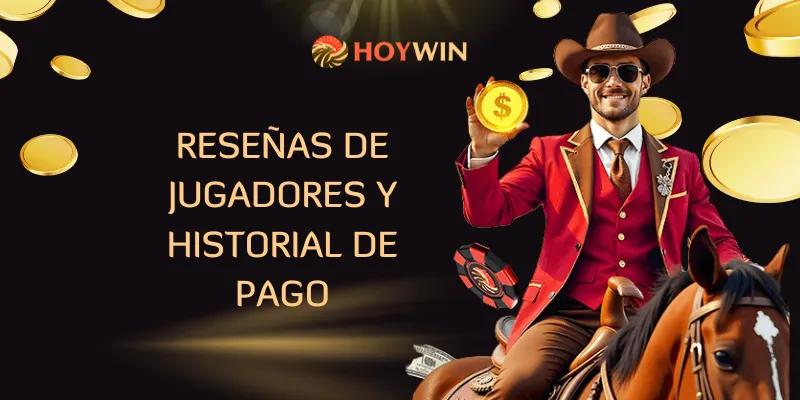 Reseñas de jugadores y historial de pago